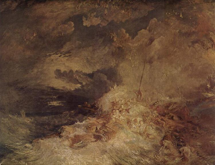 Joseph Mallord William Turner Fire on the Sea oil painting image